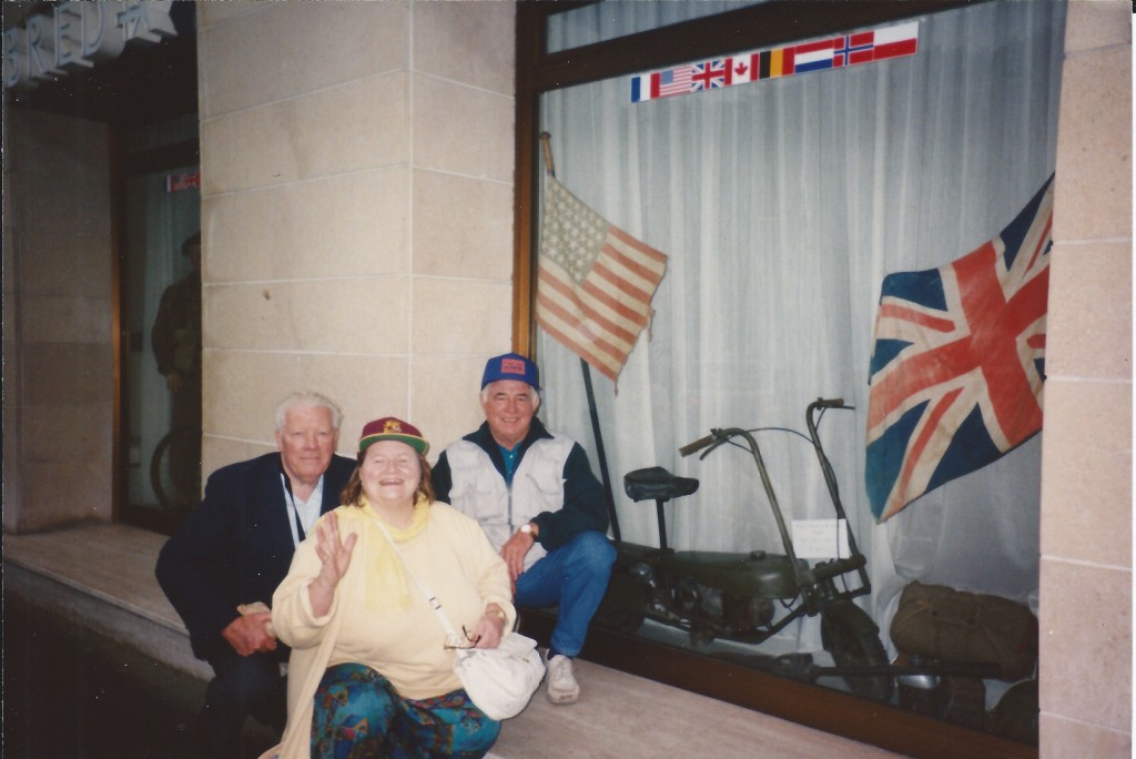 Don, Bridget, and Earl.  My Bayeux D-Day buddies.